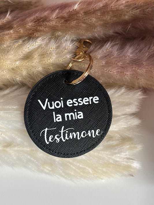 Portachiavi con domanda Speciale