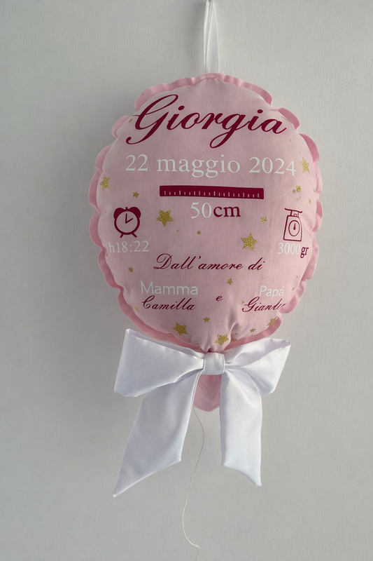 Palloncino celebrazione nascita